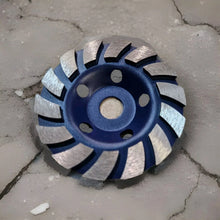 Load image into Gallery viewer, 5" Diamond Cup Wheel Turbo Grinding Disc for Concrete Angle Grinders