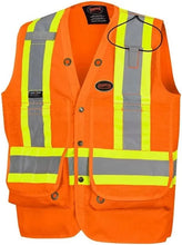 Load image into Gallery viewer, Pioneer Safety 6697 Safety Vest for High Visibility Reflective Surveyor