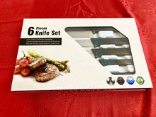 Load image into Gallery viewer, 6 Piece Knife Set Premium Kitchen Essential New With Colour Specialties
