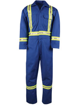 Load image into Gallery viewer, Industrial High Visibility Coveralls Royal Blue