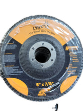 Load image into Gallery viewer, 10 Pack Jumbo 60 Grit Zirconia Flap Disc Grinding Wheels.