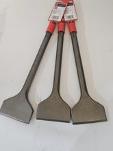 Load image into Gallery viewer, Bosch 3-inch 12-inch SDS-Max Hammer Steel Scaling Masonry Chisel Drill Bit 3pcs