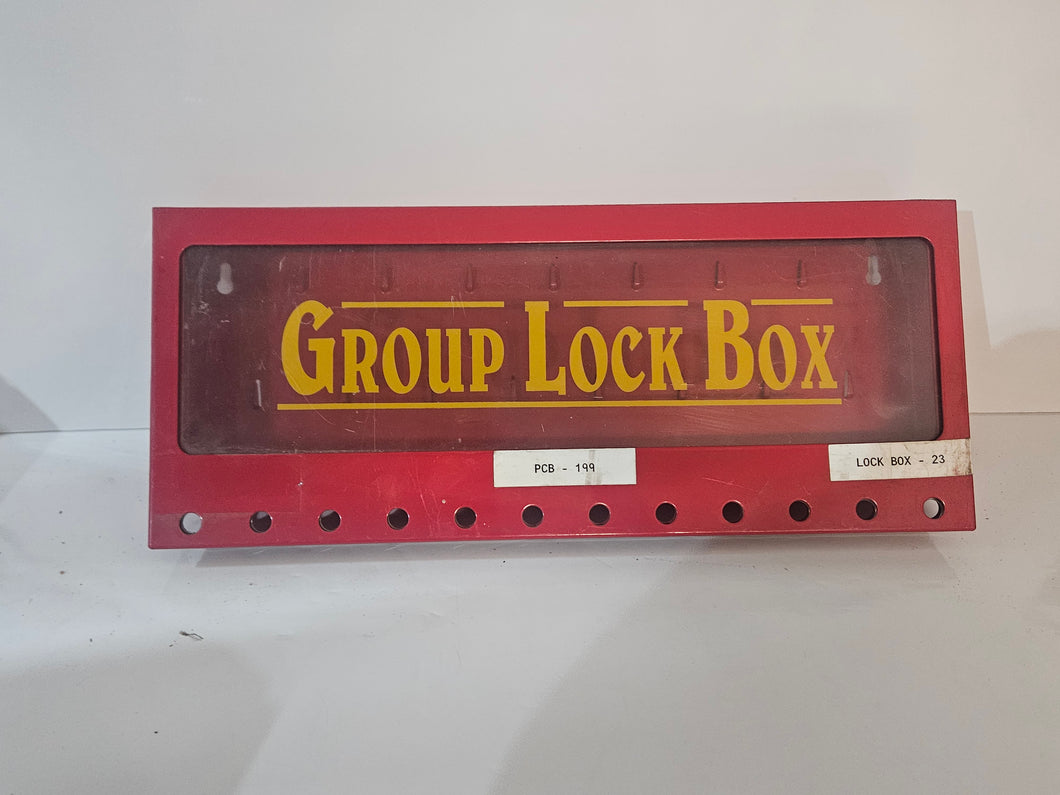 Metal Lock Out Tag Out Box