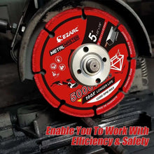 Load image into Gallery viewer, EZARC Diamond Cutting Wheel 5 Inch 125 MM Metal Master Angle Grinder Blade
