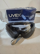 Load image into Gallery viewer, UVEX by Honeywell Stealth Safety Goggles with Uvextreme Anti-Fog Coating Dark
