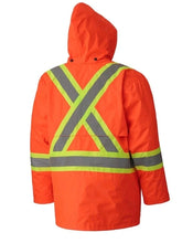 Load image into Gallery viewer, Pioneer 5594 Hi-Vis 150D Lightweight Waterproof Safety Jacket
