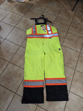 Load image into Gallery viewer, Ripstop Insulated Safety Bib Overall by Tough Duck - Style S876 Yellow XL
