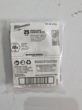 Load image into Gallery viewer, Milwaukee Phillips #2 Impact Bits 25pcs
