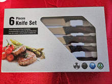 Load image into Gallery viewer, Kitchen Knife Set 6pc
