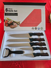 Load image into Gallery viewer, Kitchen Knife Set 6pc
