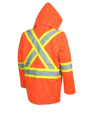 Load image into Gallery viewer, Pioneer Hi Visibility Rain Jacket - Waterproof - 300D Polyester / 5626 Medium
