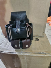 Load image into Gallery viewer, Leather Iron Worker / Carpenter Tool Pouch Electric Bag New Made In CANADA
